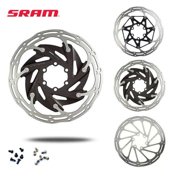 sram-ใบพัดจักรยาน6น็อตดิสก์เบรกโรเตอร์160มิลลิเมตร180มิลลิเมตร203มิลลิเมตร-sram-centerline-clx-xt-เดิมโรเตอร์ถนน-mtb-ใบพัดจักรยานส่วน