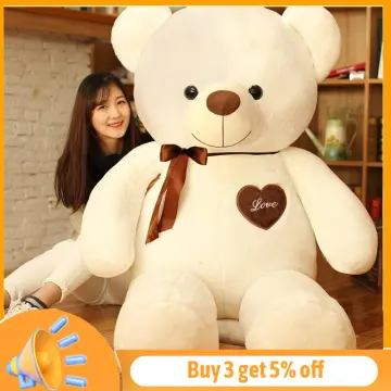 Source Hot sale China 140cm luxury plush teddy bear toy plush bear toy with  stuffed giant teddy bear on m.