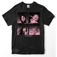 【New】TSHIRTฝ้ายเสื้อยืดคอกลมเสื้อยืด พิมพ์ลาย Blackpink lalisa bts BLACK PINK HOW YOU LIKE THAT สไตล์เกาหลี ฮาราจูกุS-4XLs-5x