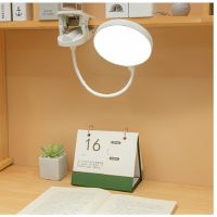 โคมไฟตั้งโต๊ะ โคมไฟอ่านหนังสือ แบบคลิปหนีบโต๊ะ Usb Charging Touch On/off Switch Clip Desk Lamps Eye Protection Dimming Led Contemporary Small Bedroom Table Lamp