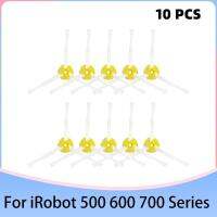 แปรงด้านข้าง3แขน/6แขนสำหรับ Irobot 510 / 520 / 529 / 530 / 540 / 620/630ชิ้นส่วนเครื่องดูดฝุ่นหุ่นยนต์ไนลอน ABS ทนทาน