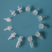 10PCS Luer Lock Adapters PP Plastic Air Valve Pipe Dispensing Glue Subpackaging Syringe Barrel Fitting Connectors