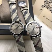 Burberry  BU9029 BU9118 The City Smoke Check Ladies Watch