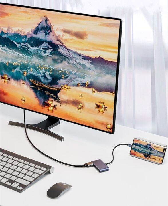 usb-rankman-ไปยัง-daul-4k-อะแดปเตอร์3-0-usb-hdtv-usb-type-c-สำหรับ-samsung-macbook-ipad-s21-dex-12-tv-nintendo-switch-ps5