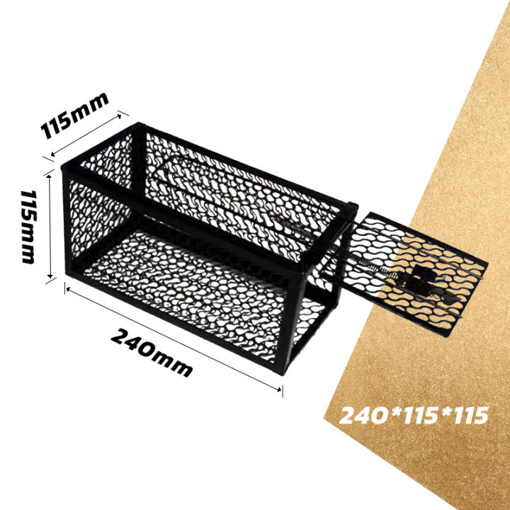 กรงดักหนู-กรงดักหนูสปริง2ตัวโครงหนา-กับดักหนู-ที่ดักหนู-กรงดักหนูแบบมีโครง-สปริงคู่-กรงดักหนูเล็ก-กรงดักหนูนา