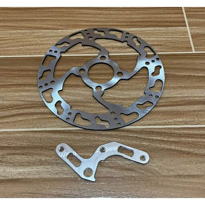 LIGHTEN DISC W BRACKET RAIDER 150 FICARB (for round hub) Lazada PH