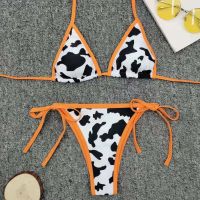 YAI ชุดว่ายน้ำทูพีช พร้อมส่ง ชุดว่ายน้ำสายฝอ DADDYS GIRL BIKINI ชุดว่ายน้ำวันพีช  บิกินี่