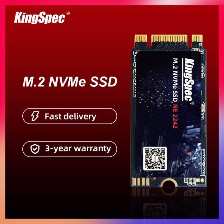 Kingspec M.2 NVME SSD 128GB 256GB 512GB 1TB SSD M.2 2242 SSD PCIe Hard ...