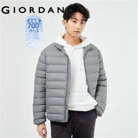 GIORDANO Men Down Jackets Lightweight Duck Down Jackets Stand Collar Windproof Easy Care Fashion Casual Down Jackets 13073871