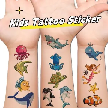 10 Sheets Realistic Snake Temporary Tattoo stickers – Fake Tattoos
