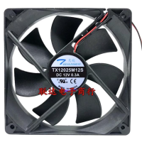 ใหม่พัดลมซีพียูสำหรับ TX12025M12S DC12V 0.3A DC พัดลมระบายความร้อน12025 120*120*25มิลลิเมตร