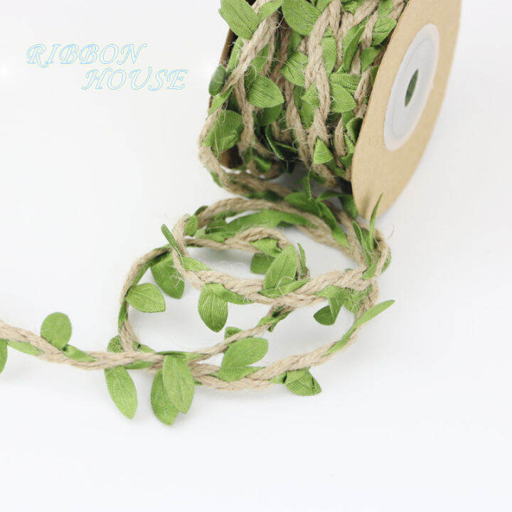 5-meters-lot-5mm-leaf-hemp-rope-braided-with-green-leaves-lace-home-decoration-rope-handmade-garland-ribbon-gift-wrapping-bags