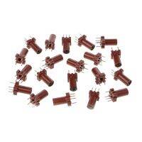 20 Pcs Adjustable Inductor Shell Skeleton Empty Ferrite Core No Inductor Coil 25-100MHZ