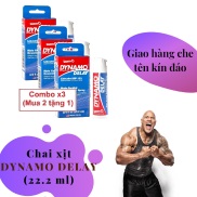 Combo x3Chai xịt_DYNAMO DELAY cao cấp tăng cường sinh_lý nam mạnh mẽ