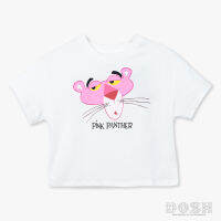 DOSH GIRLS CROPPED T-SHIRTS PINK PANTHER เสื้อยืดทรงครอป เด็กผู้หญิง9FPPGT1001-OW