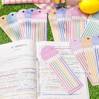 160 Sheets Transparent Posted it Notes Notepad Memo for School Office Stationery