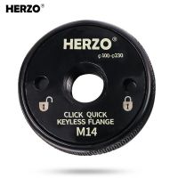 【LZ】☒  HERZO M14 Quick Clamping Nut Quick Clamping Flange Self Locking Pressure Plate For Angle Grinder