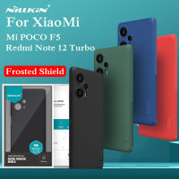 สำหรับ Xiaomi Redmi Note 12เทอร์โบ Xiaomi Mi F5 POCO 5G Nillkin เคลือบฝาครอบหลังป้องกันแบบแข็งผิวเกล็ดน้ำแข็งพิเศษ