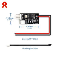 Pwm เอาต์พุต10% ~ 100% มืออาชีพช่องทางเดียวสำหรับพีซีพัดลม4สาย Vhm-802ความเร็ว12โวลต์ตัวควบคุมพัดลมอุณหภูมิ