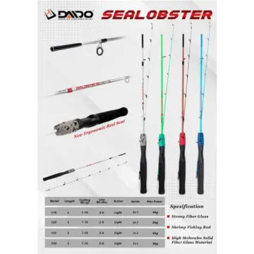 Jual Joran Murah Daido Stingray Fiber Solid 150 165 180 210 240