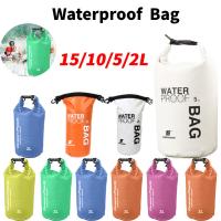 15/10/5/2L Dry Bag PVC Waterproof Swimming Bag Ultralight Floating Sailing Water Bag Boating Kayaking Beach Accessories