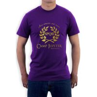 New fashion Camp Jupiter Spqr Purple Sci-Fi Percy Jackson cool t shirt  hot mens tee