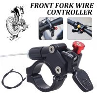 ✺ For 22.2mm Handlebar Bike Parts MTB Bike Remote Lockout Lever Front Fork Wire Control Switch Suspension Fork Locking Controller