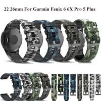 สายนาฬิกาข้อมือซิลิโคนสำหรับ Garmin Fenix 7สายสำหรับ Garmin Fenix 7X 6 6X Pro 5 5X Band