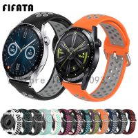 【LZ】 Colorful Silicone Watchband For Huawei Watch GT3 GT 3 42mm 46mm strap correa For Huawei watch gt2 gt2 pro Wristband bracelet