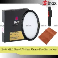 Kính lọc Filter B+W XS-Pro Digital 010 UV-Haze MRC Nano 55mm (Hoằng Quân) + Bút lau lens