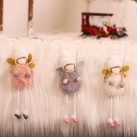 Christmas Ornaments Cute Angel Dolls Hanging Pendant Navidad 2021 New Year Home Decor Christmas Tree Ornaments Xmas Kids Gift