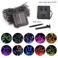 50/100/300 Led Solar Fairy Lights Outdoor Garden Waterproof Street Garland Houses Christmas Decorations String Light Strip Chain