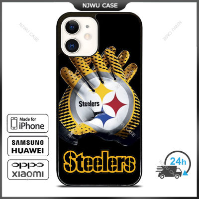 Pittsburgh Steelers 4 Phone Case for iPhone 14 Pro Max / iPhone 13 Pro Max / iPhone 12 Pro Max / XS Max / Samsung Galaxy Note 10 Plus / S22 Ultra / S21 Plus Anti-fall Protective Case Cover
