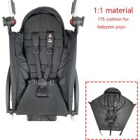 Baby Stroller Cushion Seat For Babyzen Yoyo2 Yoya Stroller 175 Degrees Cloth Linen Original Material Baby Stroller Accessories