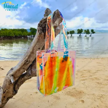 Holographic hot sale pvc bag