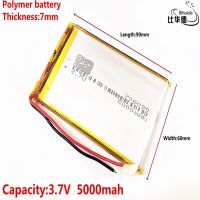 Good Qulity Liter energy battery 3.7 v li- ion 706090 5000mAh battery FOR poewr Tablet PC Portable LED Strip Lighting