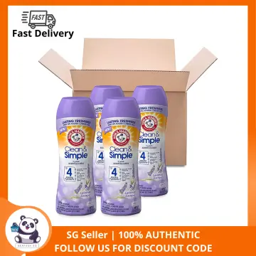 ARM & HAMMER Clean & Simple Laundry In-Wash Scent Booster, Crisp Clean Scent