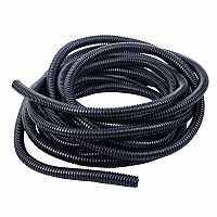 20 Ft Split Wire Loom Conduit Polyethylene Tubing Black Color Sleeve Tube 10mm inner diameter Promotion Electrical Circuitry Parts