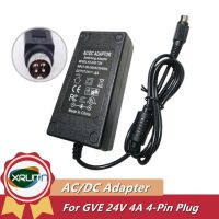 คุณภาพสูง warranty Power 24V GVE Replacement Supply Adapter original years 4PIN 3 Charger New GM95-240400-F AC GM90-2404 for 4A