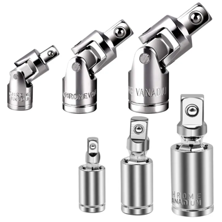 Universal Joint Set Ratchet Angle Extension Bar Socket Adapter Manual