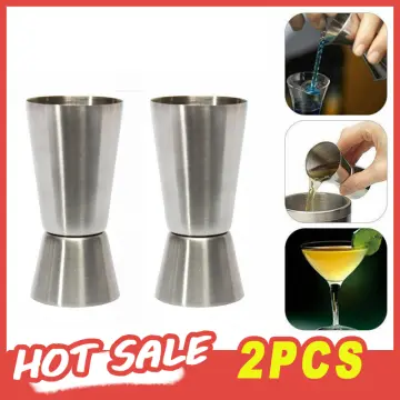 15/30ml 25/50ml Stainless Steel Cocktail Cup Drink Mixer Jigger
