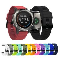 ✐ Watch Band for Garmin Fenix 5X Plus Band 26mm Easy Fit Silicone Strap for Fenix 5X/Fenix 6X Pro/Fenix 7X/Descent MK1 MK2 Strap