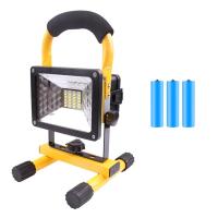 LED Work Light 30W 2400LM IP44 Waterproof Portable 3 Mode Rechargeable Flood Lamp Battery USB Cable Kit for Outdoor Car Repair