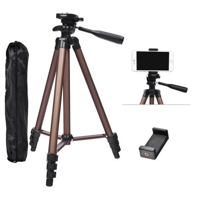 Fusitu WT3130 Aluminum Alloy Tripods Mini Camera Tripod Holder Selfie Stick Stand Tripod for Smartphone DSLR Camera Mobile Phone