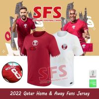 shot goods 【SFS】 Top Quality 2022 WC Qatar Jersey Soccer Football Jersey Men T-SHIRT Home Away Fan Version S-2XL