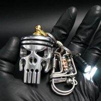 Alloy Skull Car Key Ring Purse Accessories Wholesale Decoration Carry-On Pendant Horror Elements Holy Decoration