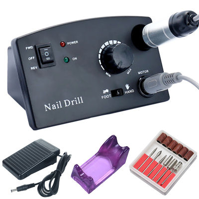 35000RPM Electric Nail Drill Machine Manicure Drill Pedicure Drilll Milling Cutters Nail Sander Professional Nail Drill Machince
