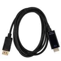1.8M 6FT Display Port DP To HDMI Cable 4Kx2k Gold Plated Displayport Adapter For  Air Dell Monitor Adapters Adapters