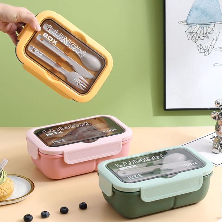 1100ml-lunch-box-for-adults-and-student-3-grids-leakproof-microwaveable-seal-bento-box-with-fork-spoon-and-knife