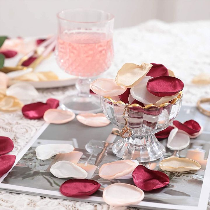 ayiq-flower-shop-กลีบกุหลาบสำหรับงานแต่งงาน100-200-300pcs-silk-rose-petals-handmade-2022สำหรับ-wed-artifici-ดอกไม้แต่งงานตกแต่งวาเลนไทน์
